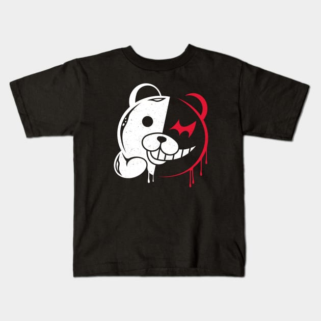 Kuma Despair Kids T-Shirt by logozaste